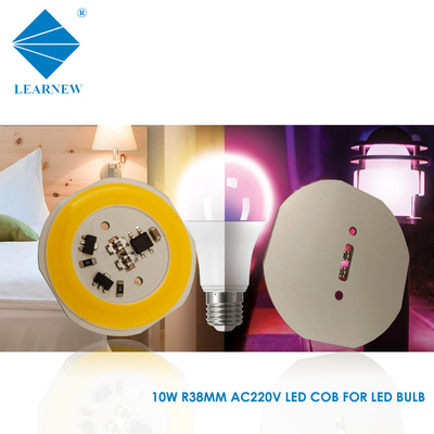 AC Cob LED Chip 10W 3000K 6000K Ukuran kustomisasi Untuk lampu dalam ruangan LED