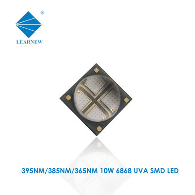 Seri Enkapsulasi Rentang Umur Panjang Chip LED UV 385nm 4000-4500mW 6868 UVA