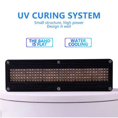 Pendinginan Air Chips SMD COB Daya Tinggi untuk UV Curing BelajarSistem UVA Baru Mengubah Sinyal Dimming 0-600W AC220V