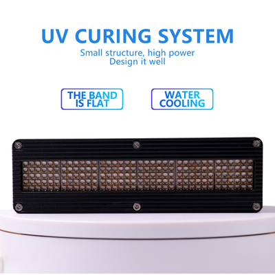 600W 395nm LED UV Curing System Peredupan Pendingin Air 0-600W AC220V