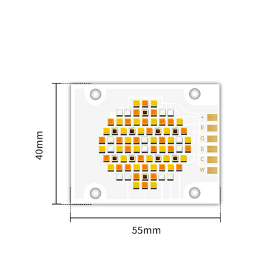4050 LED Chip 180W 6500K W/C 2.8A RGB 1A LM/W 90 VF 24V MOQ 5K PCS Lampu Fotografi dengan 2.8A W/C dan 1A RGB