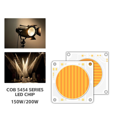 Chip LED 97Ra CRI Tinggi Cob 5454 Warna Ganda 150w 200w 57-62V/70-74V untuk Lampu Fotografi