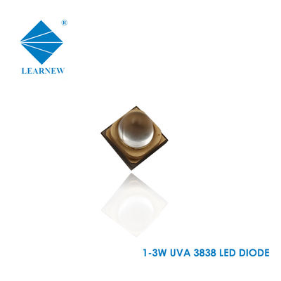 405nm Daya Tinggi SMD UV LED 1W 3W 3838 3535 Chip LED