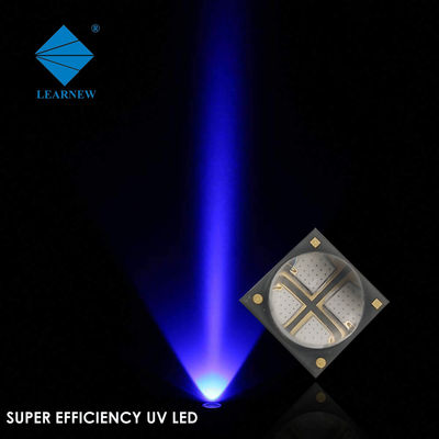 Efisiensi Tinggi 10w 6868 385nm UVA LED Chip 60DEG Untuk UV Curing
