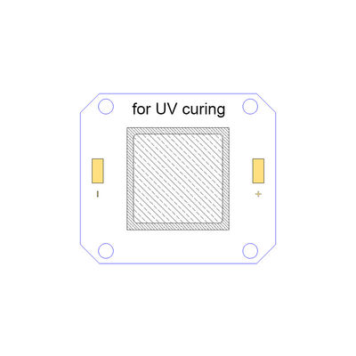 Sistem Curing Kepadatan Tinggi UV LED 50W 385nm 18000-21000mW 4046