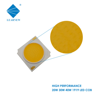 Kualitas Tinggi 1919 2700-6500K COB LED Chips 30W Dengan Resistansi Termal Rendah