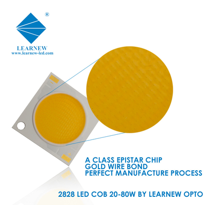 High Power 30w 40w 50w 80w 2828 3838 CRI&gt;95 Long Life Span Colored LED COB Chip Untuk LED Spotlight