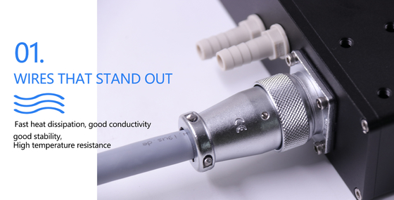 Pendinginan Air Chips SMD COB Daya Tinggi untuk UV Curing BelajarSistem UVA Baru Mengubah Sinyal Dimming 0-600W AC220V