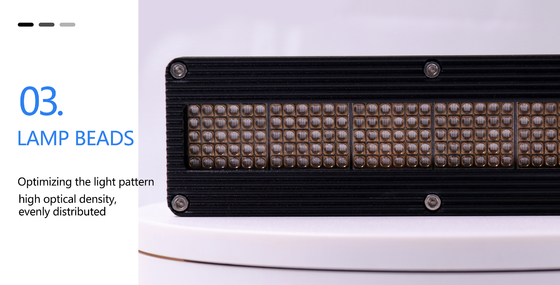 Pendinginan Air Chips SMD COB Daya Tinggi untuk UV Curing BelajarSistem UVA Baru Mengubah Sinyal Dimming 0-600W AC220V