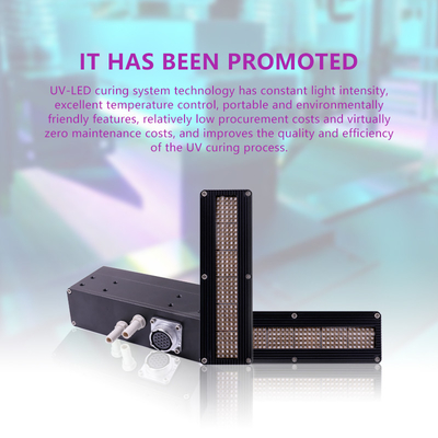 500w 395nm daya tinggi air didinginkan LED sistem curing UV untuk pencetakan uv curing flexo