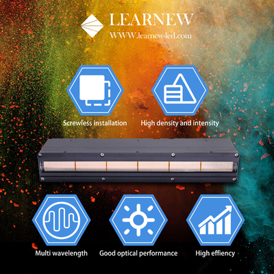 Umur Panjang Tahan Panas Rendah LED UV Curing Untuk Printer Offset