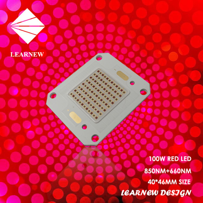 56W 730nm 28-34V 11000-13000mW IR Chip LED Daya Tinggi Dengan Pencetakan 3D
