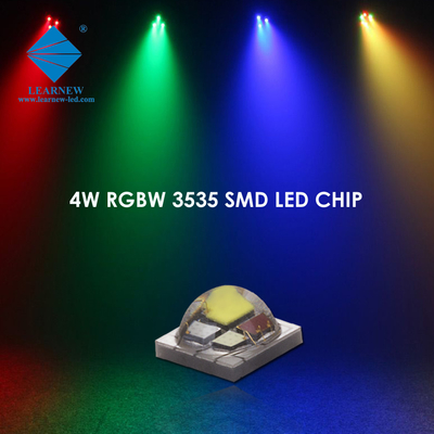 4W High Power SMD3535 RGBW 350mA 620-630nm 520-530nm 460-470nm 3000K Dengan stage light