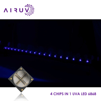 10W 365nm 385nm 395nm 6-7V Uva 3W Led Chips Untuk UV Curing