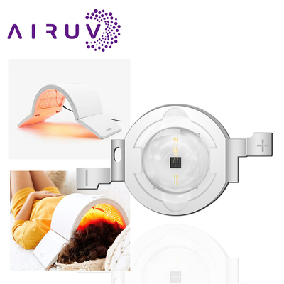 2W LED Chip 585-590nm 800-810nm 950-1100mW 700mA 2.0-2.4V Untuk Lampu Terapi
