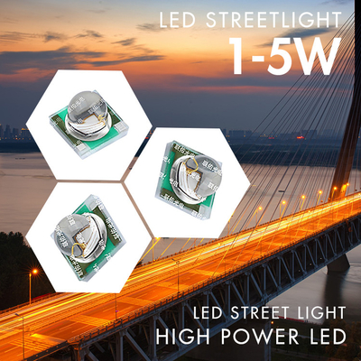 1-4W High Power LED COB 3535 Ukuran dengan R3.0mm LES Mudah Rebus Soldering
