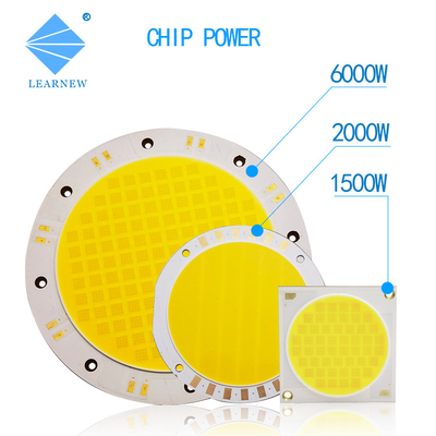 Super-Aluminium Flip COB LED Chip 1500-2000W 2700-6500K 45-50V untuk lampu memancing