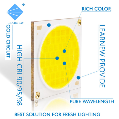 Super-Aluminium Flip COB LED Chip 1500-2000W 2700-6500K 45-50V untuk lampu memancing