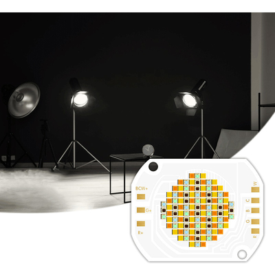 Rgbcw Led Chip 350w dengan VF 45-48V dan 620nm/460nm/520nm/2700k/6500k Pilihan warna