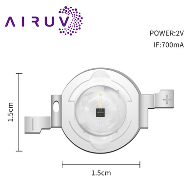 Lampu LED IR 2W dengan daya tinggi untuk terapi 480nm 590nm 630nm 660nm 740nm