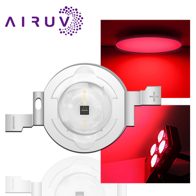 Lampu LED IR 2W dengan daya tinggi untuk terapi 480nm 590nm 630nm 660nm 740nm