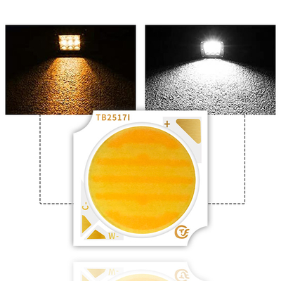 18W 25W Warna ganda COB LED Chip 2800k 6500k 1919 LED COB Lampu Fotografi Adjustable