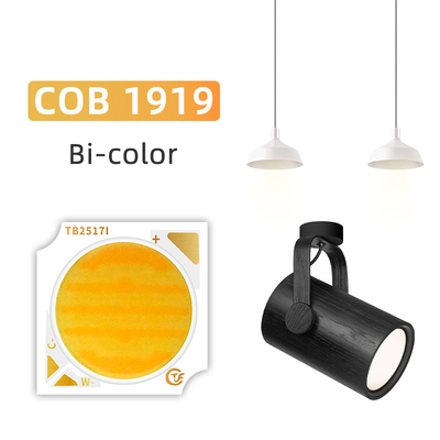 18W 25W Warna ganda COB LED Chip 2800k 6500k 1919 LED COB Lampu Fotografi Adjustable