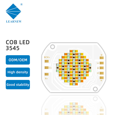 350W Lima Warna COB LED Chip 3545 Rgbcw 45-48V Ra95 untuk Lampu Fotografi