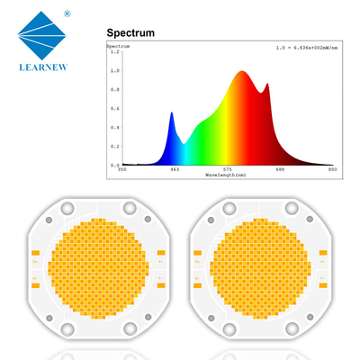 600w + 600w Chip LED Cob Dual Color 7575 Dimmable 2700-6500k 54v 60v Untuk lampu fotografi