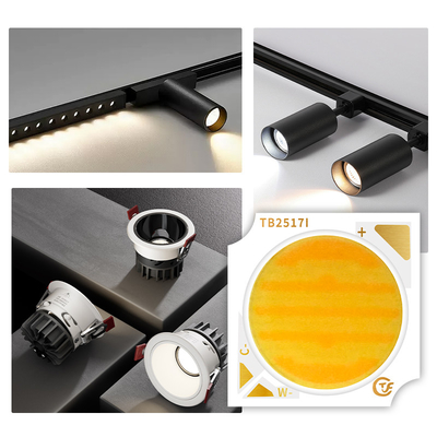 1919 Chip LED Cob Dual Color 18w 25w 2800K 6500K IF 450mA/700mA untuk lampu fotografi