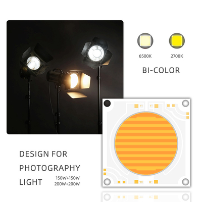 5454 Dual Color Temperature COB LED CHIP 150W+150W 200W+200W CRI 95 Untuk lampu fotografi