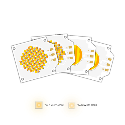 2700k 6500k Disesuaikan CCT LED COB 500W 200W High Power Ra95 Ra97 COB LED Chip untuk lampu fotografi