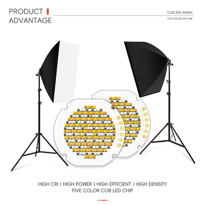 R50 SERIES High Power Five Color COB LED Chip 300W/700W Panas Putih Merah Hijau Biru RGB UV IR Infrared Grow Flood Light