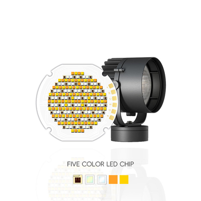 Keramik yang disesuaikan SMD Led R50 Chip 2700K 6500K 300W-70W Sudut Khusus 30 60 90 120 derajat IF 1-4A VF 42-46V
