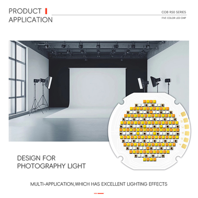 3 Tahun Garansi Komersial Lima Warna Cob Led Chip DC 42V 43V 46V 300W 700W