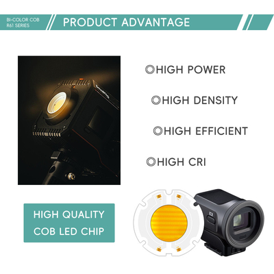 kekuatan tinggi 200W 6060 led cob chip bi warna chip untuk cahaya fotografi