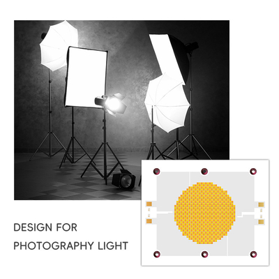 High Power COB LED Chip 1200W Bi warna 2800k 6500k LED COB Chip untuk lampu fotografi