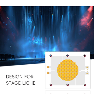 120100 Bi-Color 2700K 6500K CCT High Power 1200W+1200W COB LED Chip Module untuk lampu fotografi
