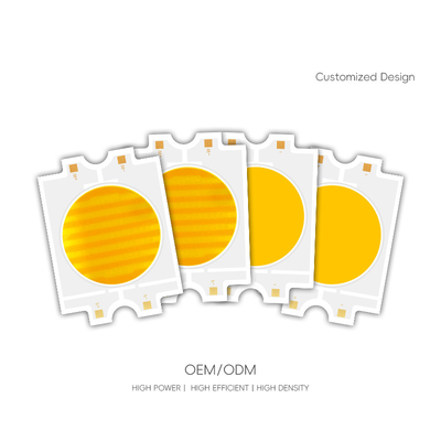 2700K+6500K 4055 CSP LED Cob Chip Tunable BI Warna 100W 200W 300W Cob LED Modul CRI95