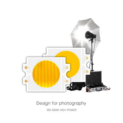 Dimming 72V 75V Dual Color 300W+300W Constant Voltage COB LED 4055 Bi Color 2700k 6500k 95ra Led untuk Track Lamp