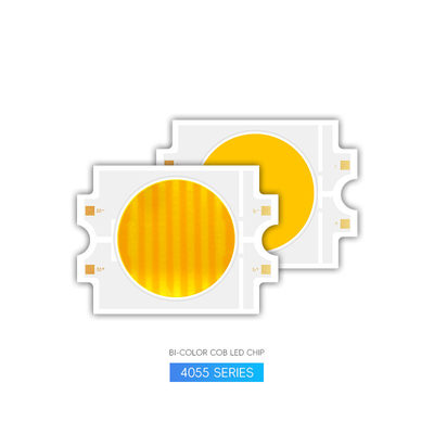 Di Stok 4055 Cob Led Chip Dual Cct Warm White Cool White Dimmable 300w Cob Led Chip Cri95 2700k+6500k