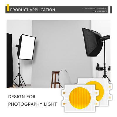 High Power COB LED Chip 300W+300W Bi Color Led untuk lampu fotografi