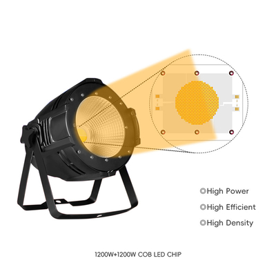 2400W COB Bi-Color 2700K 6500K CCT Daya Tinggi 1200W+1200W COB 120mm*100mm LED Chip Module CRI 95+ untuk Pencahayaan Fotografi