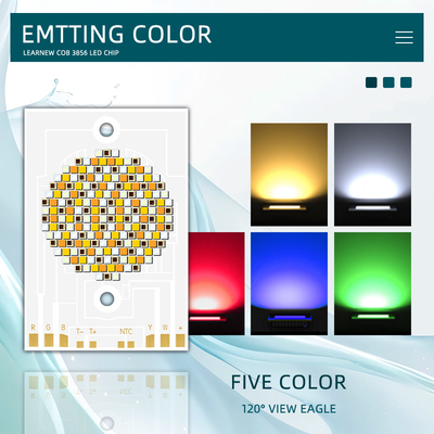 COB 3856 300w CCT 620nm/460nm/520nm/2700K /6500K Warna COB LED Chip Lamp Beads Diode untuk lampu fotografi