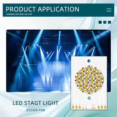 COB 3856 300w CCT 620nm/460nm/520nm/2700K /6500K Warna COB LED Chip Lamp Beads Diode untuk lampu fotografi