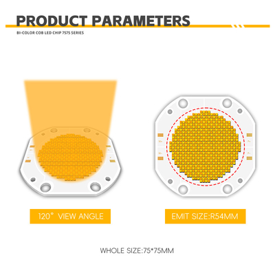 Disesuaikan CRI Tinggi Kuat 200W 300W 500W 600W 700W 1200W COB Chip LED Board LED Light Module