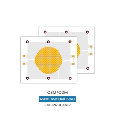 2400W Dual Color COB LED Chip 2700K 6500K CRI 95+ untuk Fotografi
