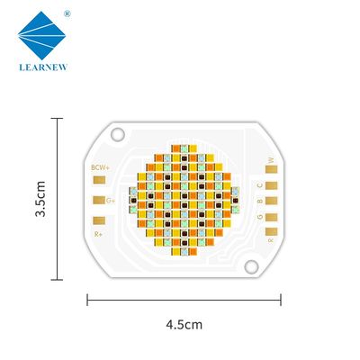 Chip LED COB 350W 2700K-6500K RGBCW Warna Penuh yang Dapat Disesuaikan dengan Sudut Pandang 120° untuk Lampu Panggung & Fotografi