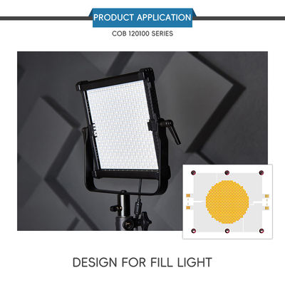 Chip LED COB Bi-Calor 1200W+1200W Profesional 70-100lm/w 120*100mm dengan Garansi 2 Tahun untuk Lampu Fotografi