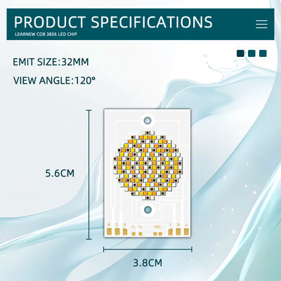 Chip LED COB RGBWW 5-in-1 300W 500W 460/520/620NM untuk Pencahayaan Panggung dan Proyek DIY